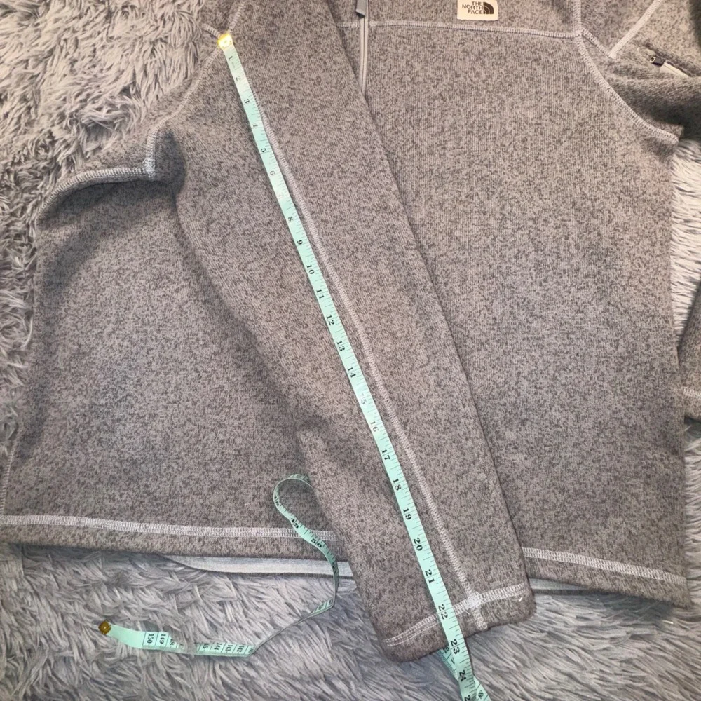The North Face Gordon Lyons 1/4 Zip Pullover Mens XL Gray‎ Fleece Classic Jacket